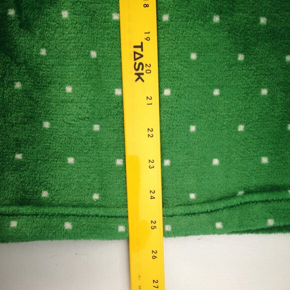 George Ladies Size Medium Green w/ Jingle Bells Fleece Ugly Christmas Sweater - Picture 9 of 9